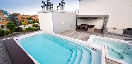 Плавательный спа бассейн USSPA Swim Spa XL Плавательный спа бассейн USSPA Swim Spa XL