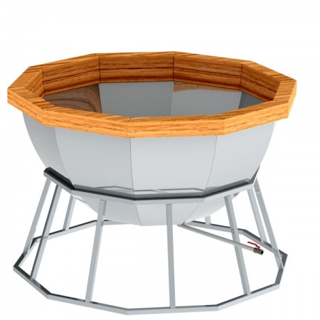 Банный чан 10 граней на подставке