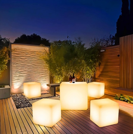 Светильник Куб 43 питание от сети 220В, RGB Светильник Куб 43 питание от сети 220В, RGB